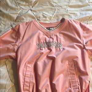 Pink Yankees Pullover